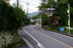 比叡山へと続く旧街道