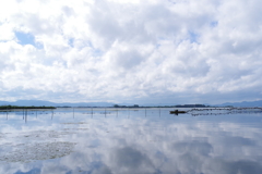 もひとつウユニ琵琶湖w