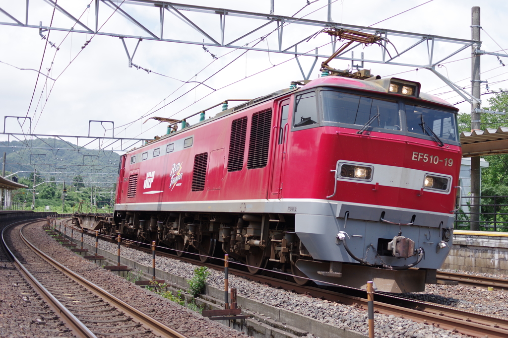 新疋田駅にて