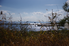 初冬の琵琶湖