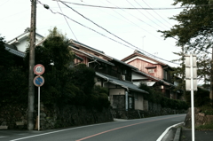 比叡山へと続く旧街道