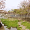 インクラインから琵琶湖疏水を望む