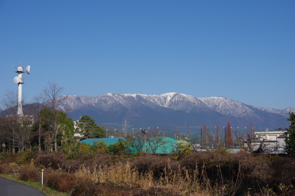 びわ湖バレイも雪化粧