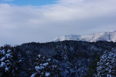 雪の比叡