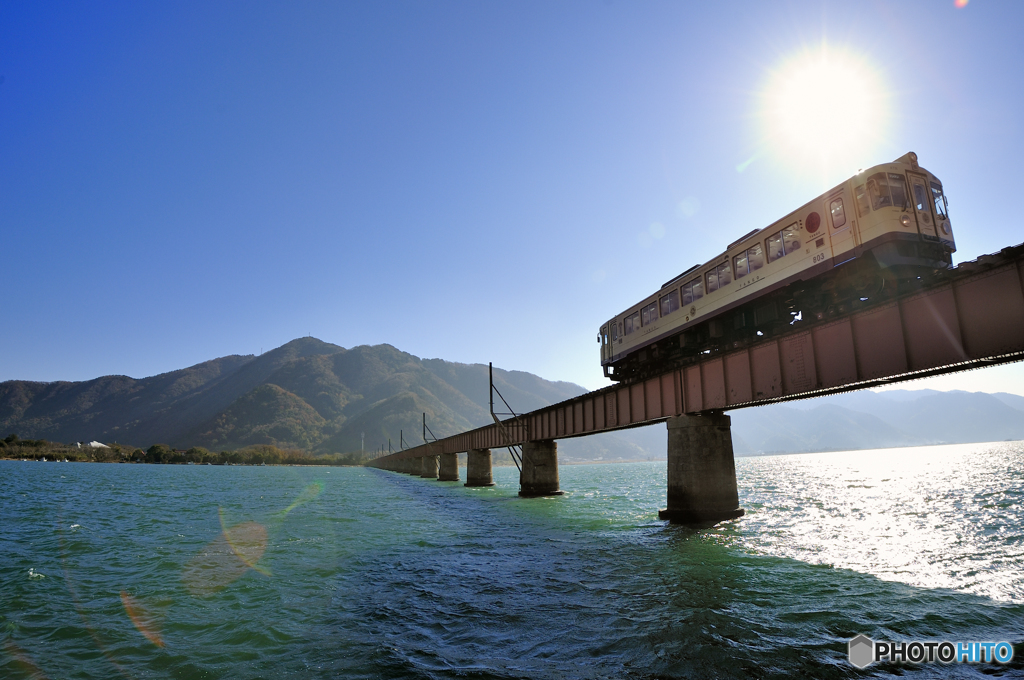 太陽と共に走る鉄道