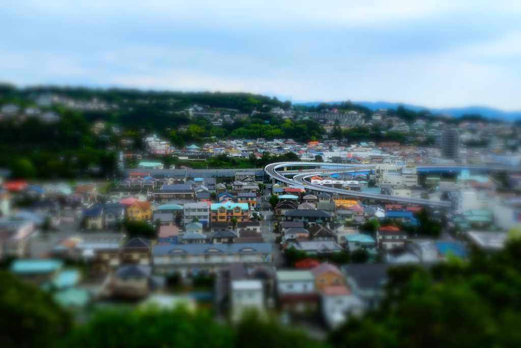 ジオラマ風景