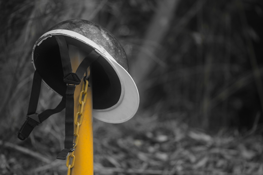 ヘルメット掛け