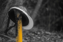 ヘルメット掛け