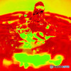frog in the red