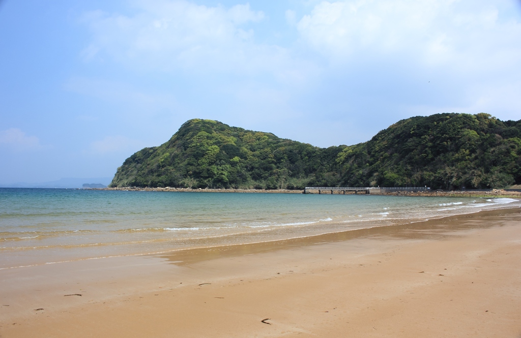 佐世保の浜辺より