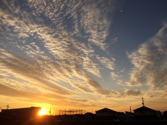 今日の空