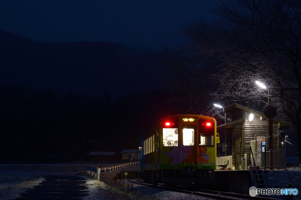 目覚める高科駅