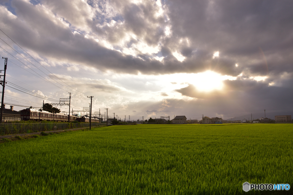夕刻のすれ違い