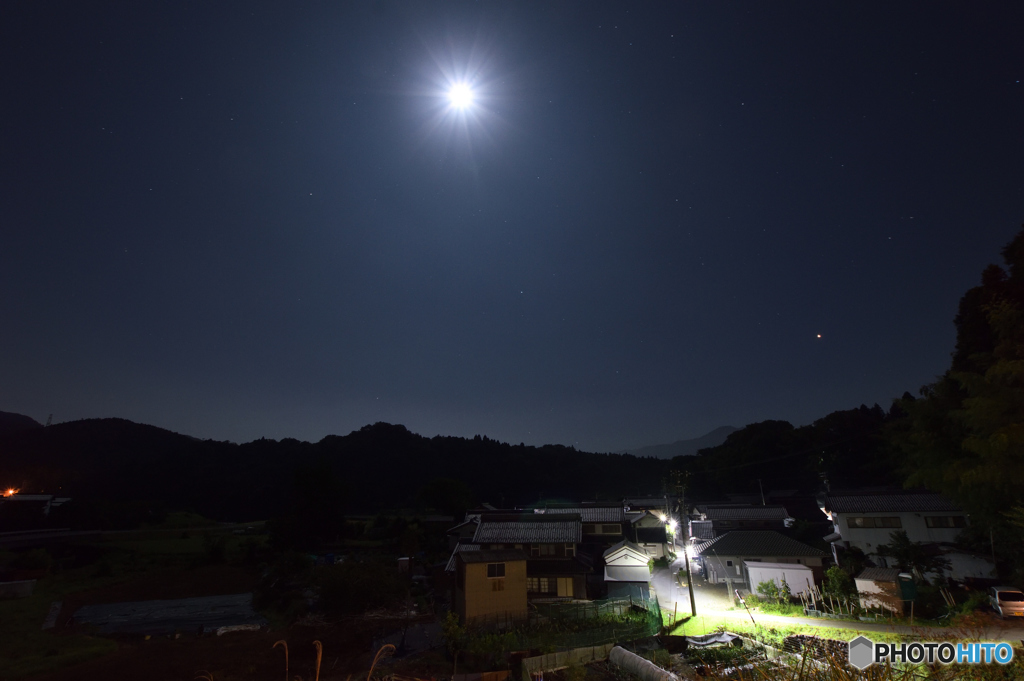 月と火星と集落