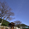 白夜の星空