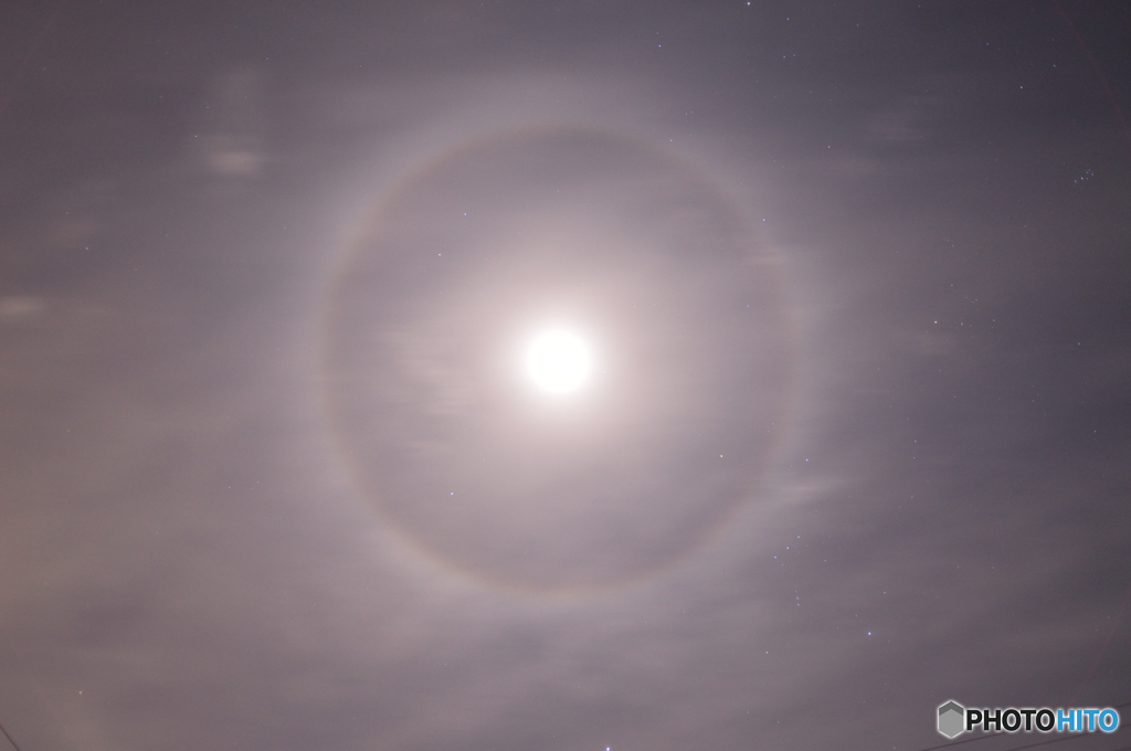 月暈の夜