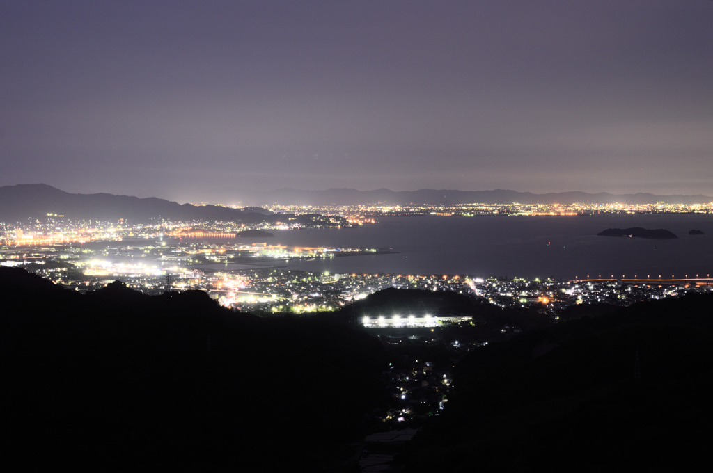 蒲郡の夜景 By Ef38 みや Id 写真共有サイト Photohito