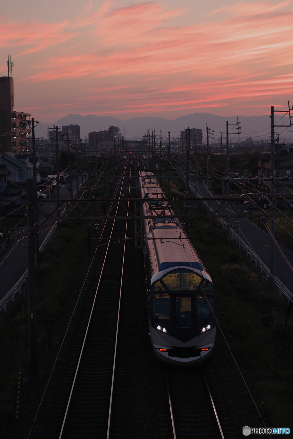 焼け空にしまかぜ