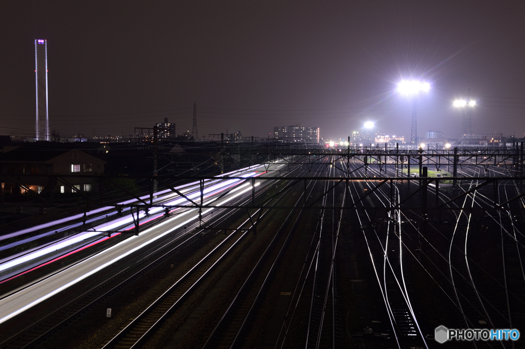 夜の鉄景