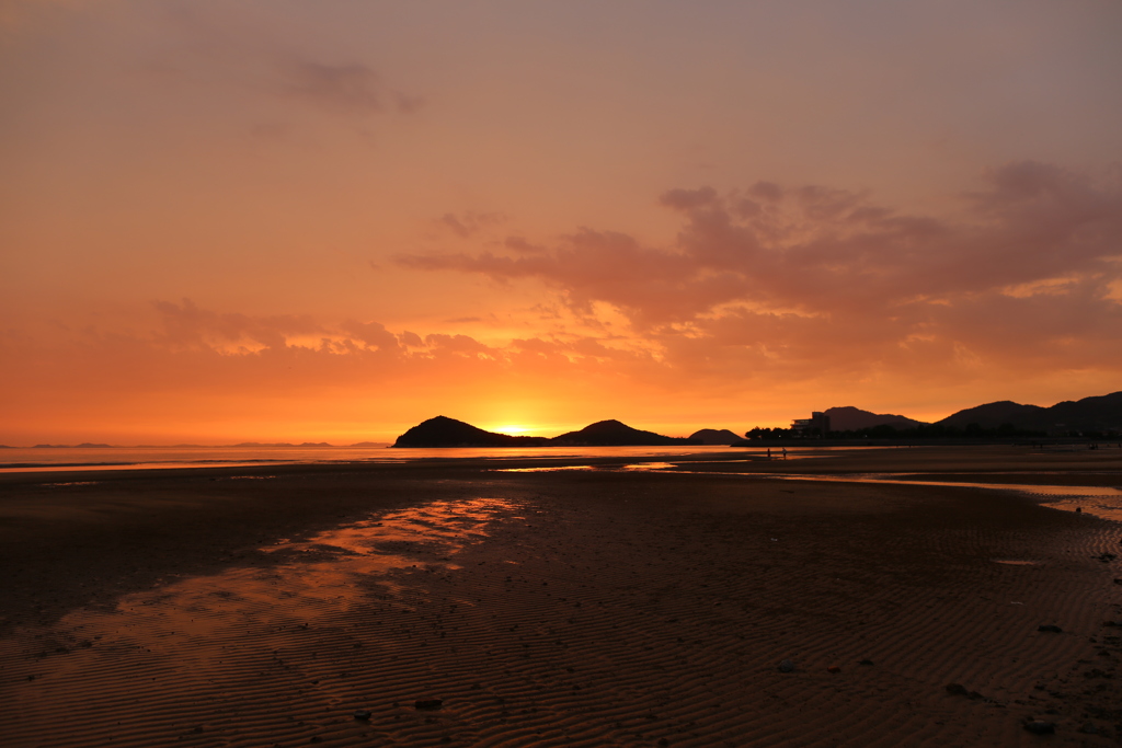 仁尾の夕日