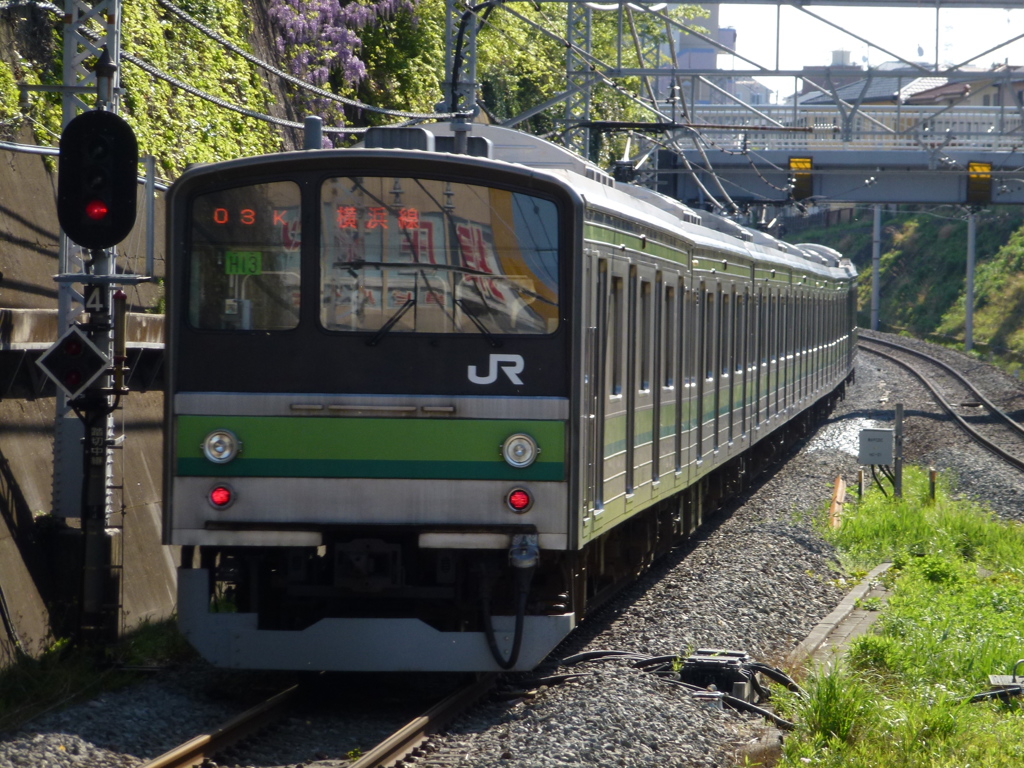 在し日の横浜線205系(横ｸﾗ)