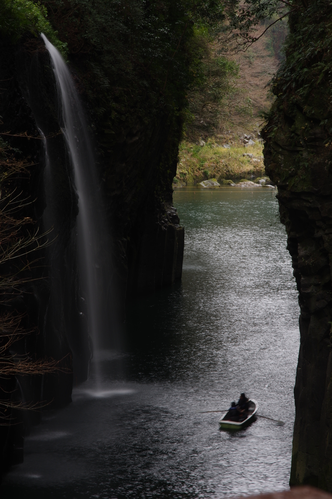 冬の高千穂峡