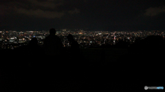 将軍塚からの夜景