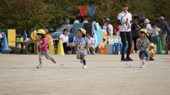 幼稚園の徒競走