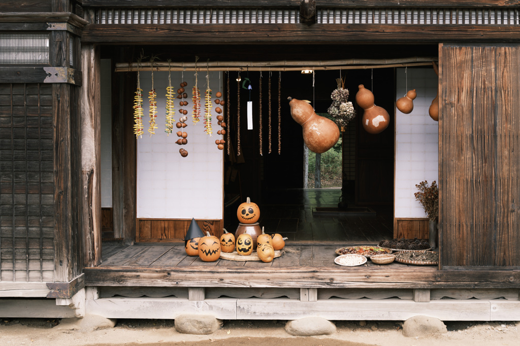 かぼちゃたちのひとやすみ