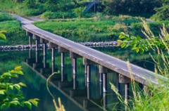 四万十川　沈下橋