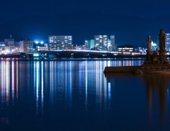 宍道湖夜景