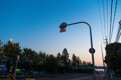 太陽待つ標識