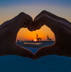 Sunset in Heart