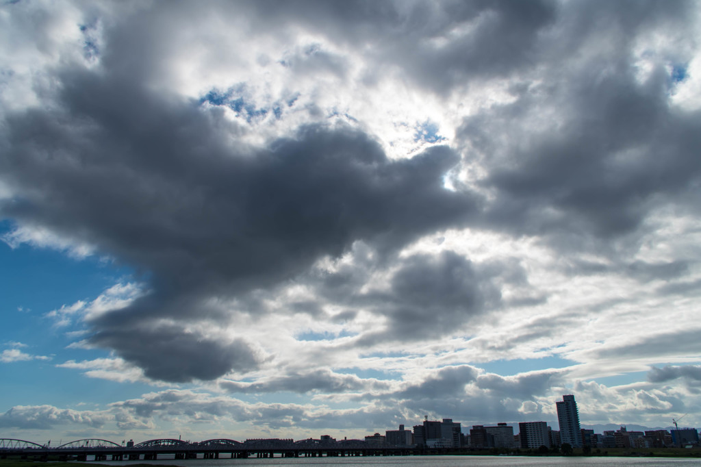 雲の日傘