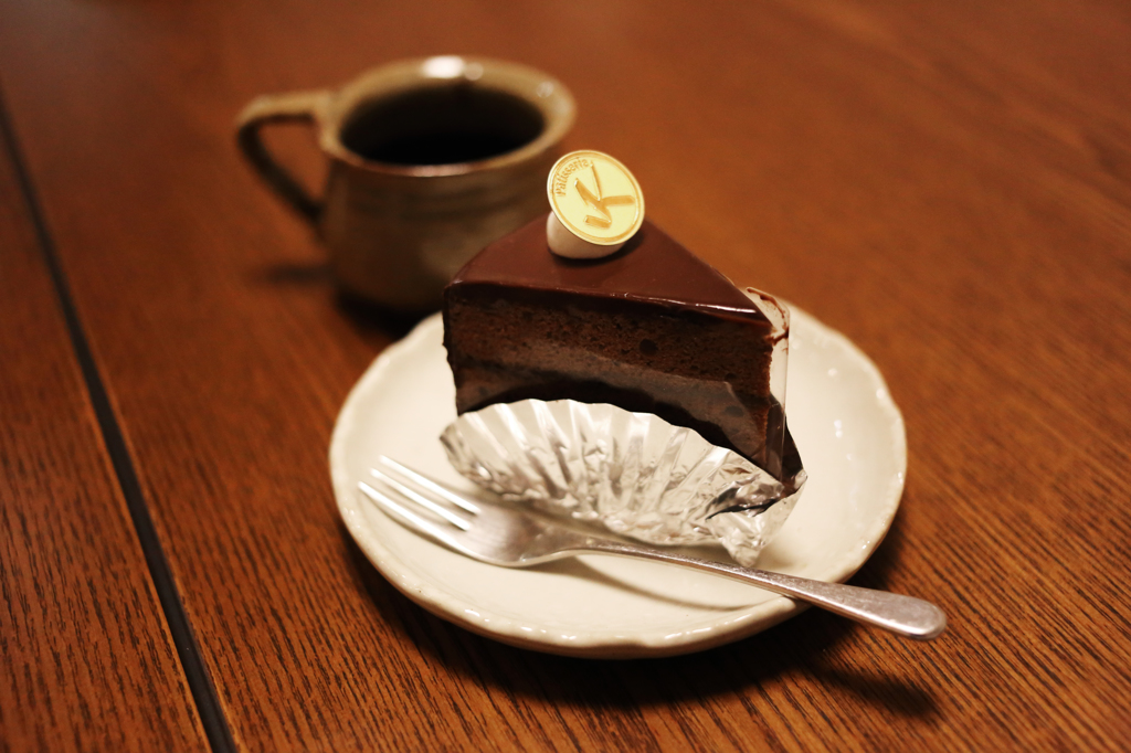 チョコケーキ。