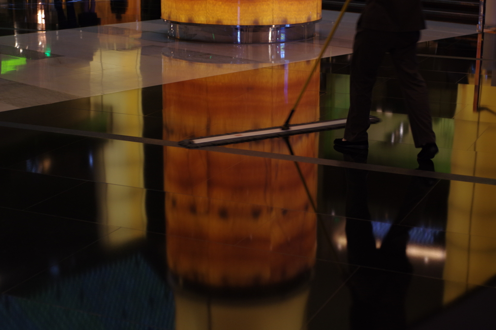 hotel lobby