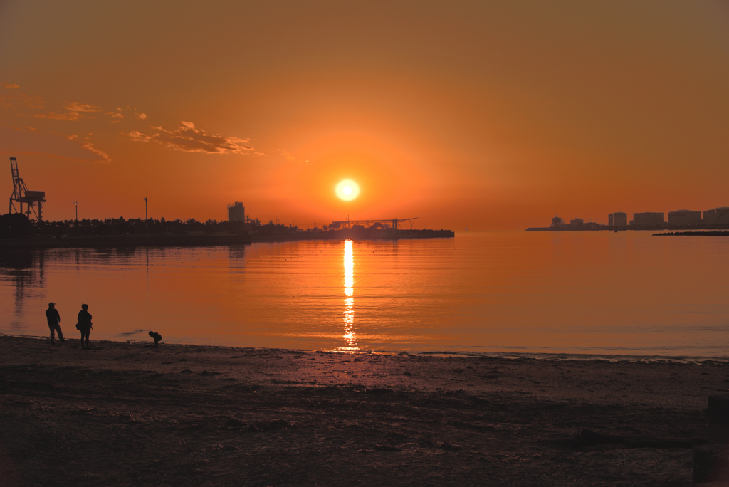 千葉みなと夕景１