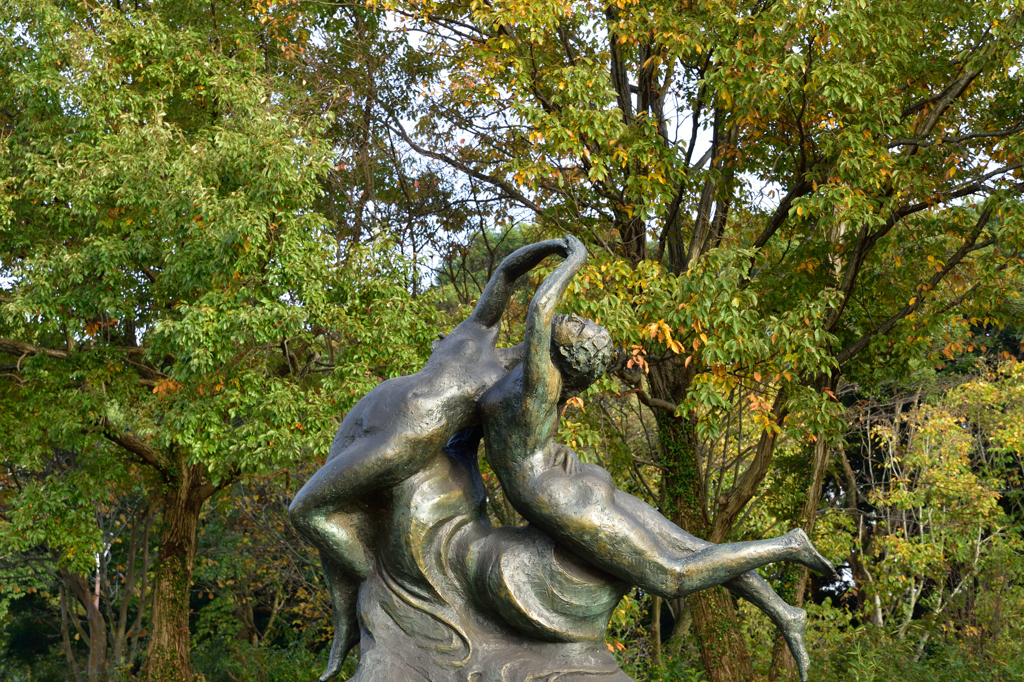 公園の彫像１１
