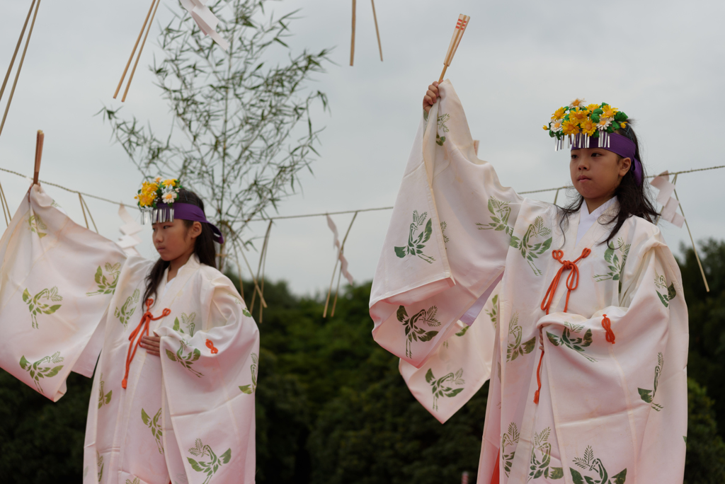 寒川神社巫女舞１