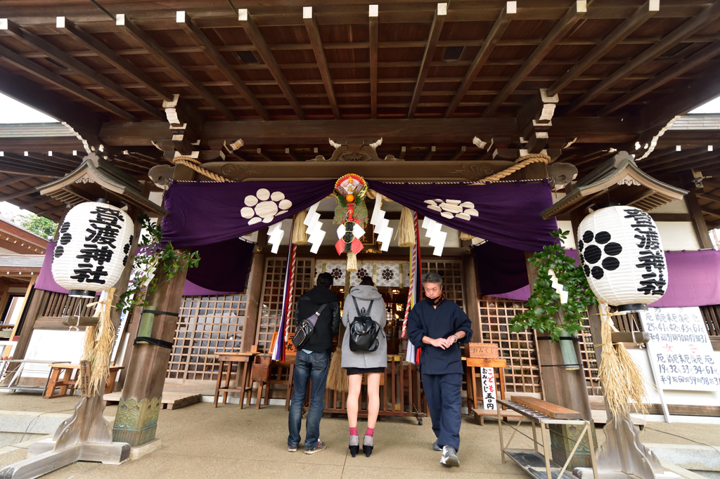 初詣〜登渡神社４