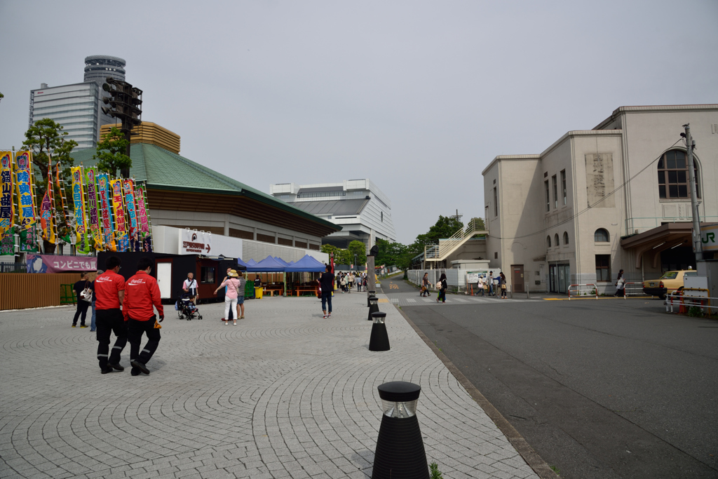 両国駅下車