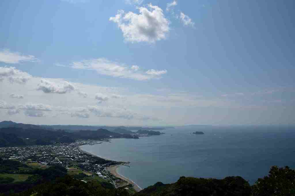 鋸山から望む東京湾１