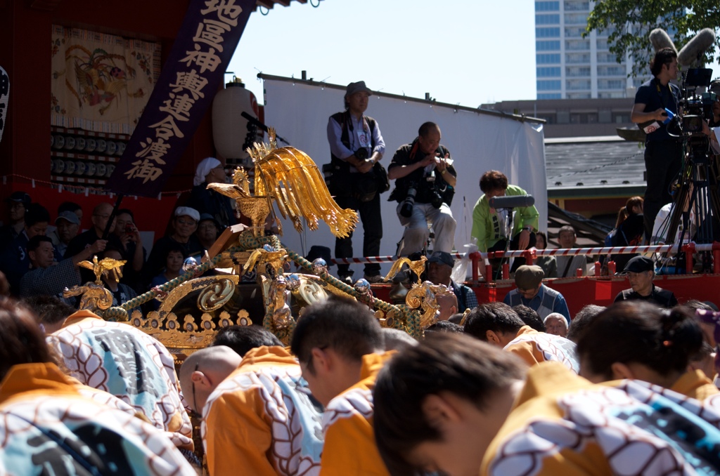 神田祭〜神輿宮入り　２