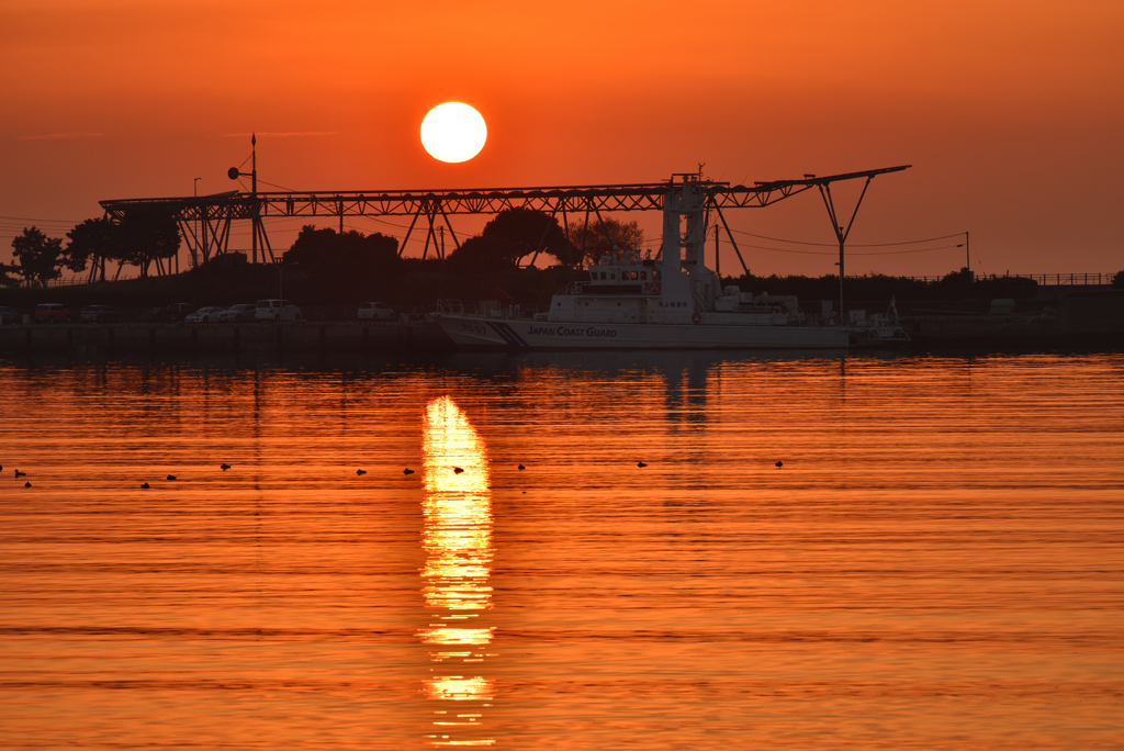 千葉みなと夕景２