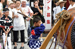 親子三代夏祭り（子供太鼓）