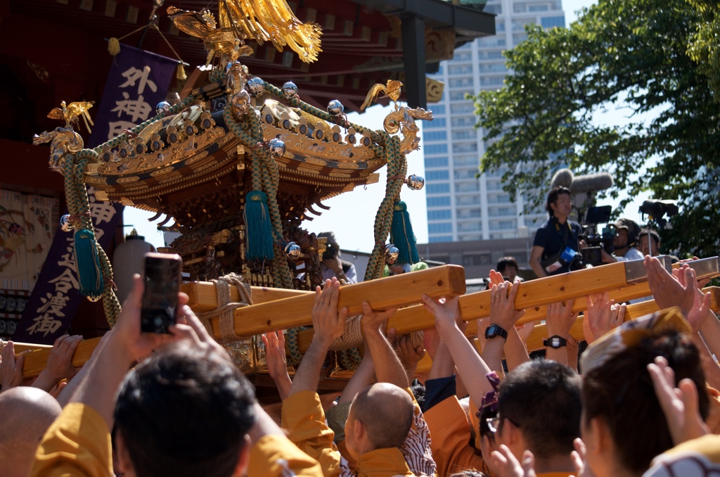 神田祭〜神輿宮入り