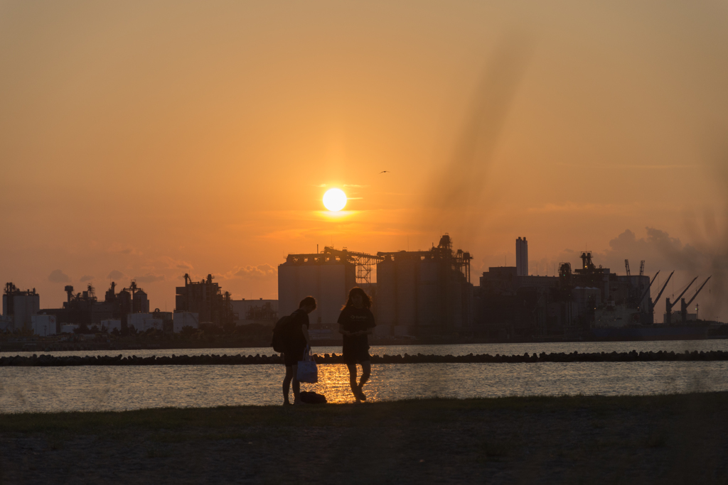 千葉みなと夕景１