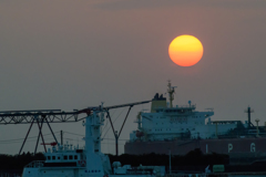 千葉みなと夕景もよう１