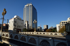 早朝散歩で見た輝きの橋２