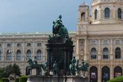 ウィーンのマリア・テレジア像
